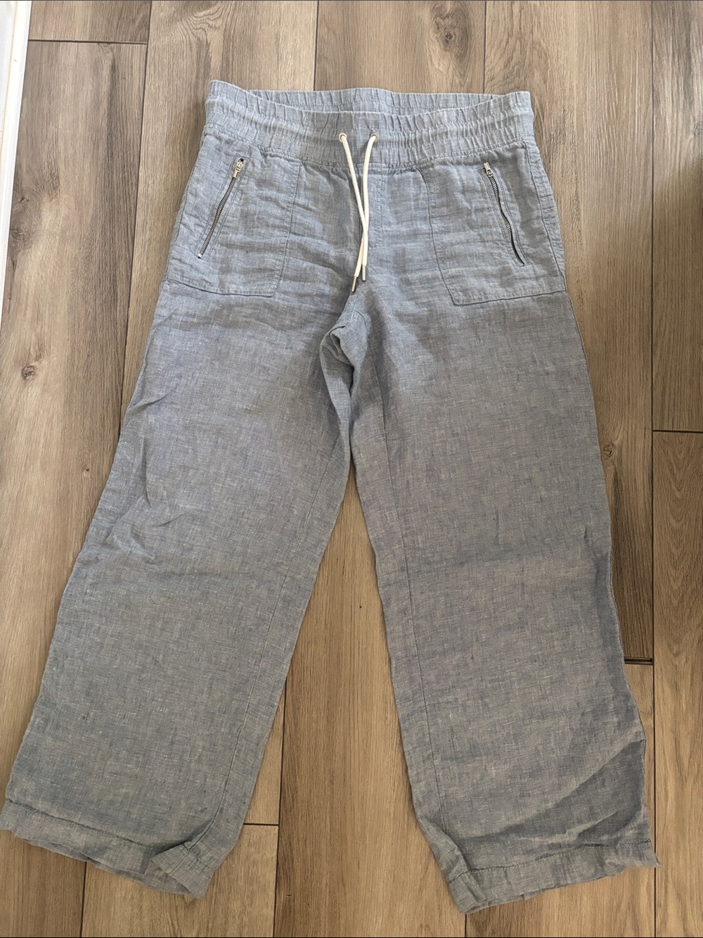 Athleta Cabo Linen Wide Leg pants,  EUC, 12